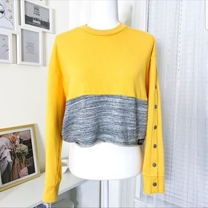 PINK Victoria’s Secret Snap Up Boyfriend Crew Crop